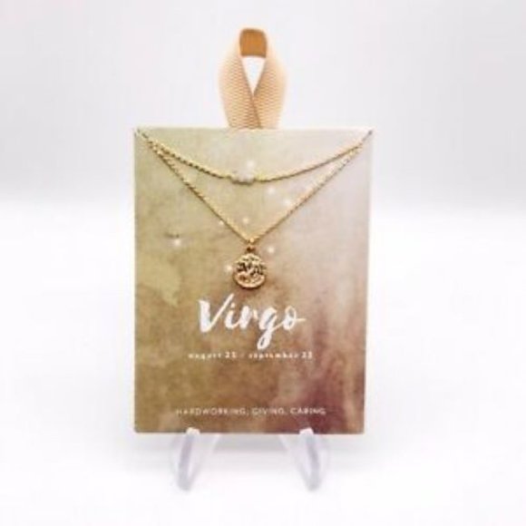 Urban Outfitters Jewelry - Zodiac Virgo Mini Pendant Necklace Set